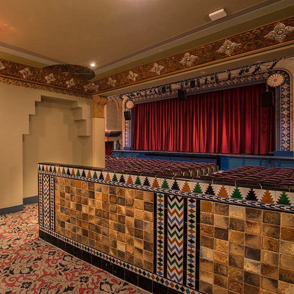 Civic Theatre Project by Kuhns and Heller Custom Window Treatment