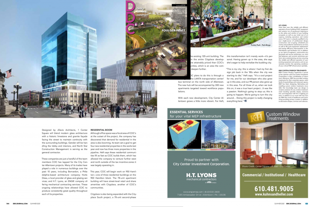 Design Develop Construct magazine - K&H Window Treatment Feature
